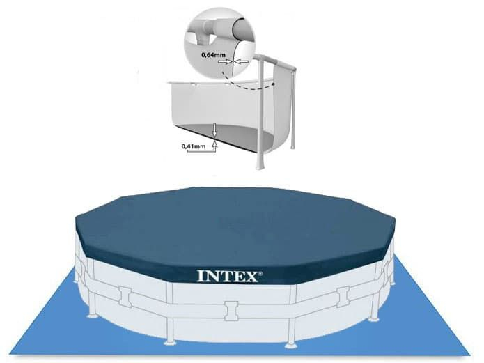 Бассейн 26326 intex. Intex 26326. intex ultra xtr 26326 488х122 см. каркасный бассейн intex ultra frame xtr 6.10 x 1.22 м. интекс 6,1 диаметр серый 26326.